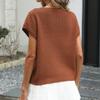 Women's Spring And Summer  Hollow Casual Loose Knit Top