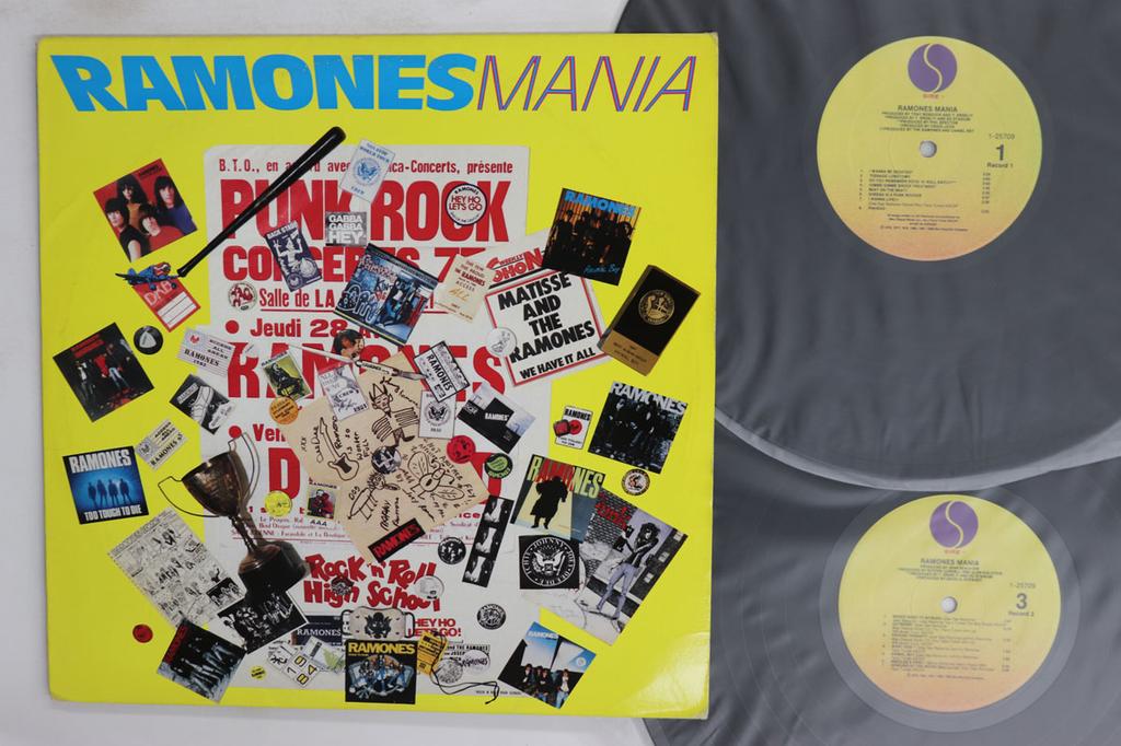 LP Record RAMONES  Ramones Mania 125709 SIRE 1988 US Rock Used