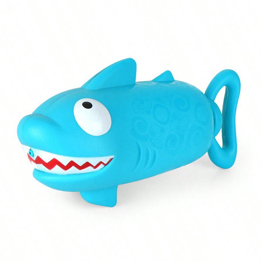 

Kids Pull-Out Water Gun Toys For Children Shark Cartoon Design Summer Play Beach Watergun Sprinkler Bathroom Shower Bath Toys