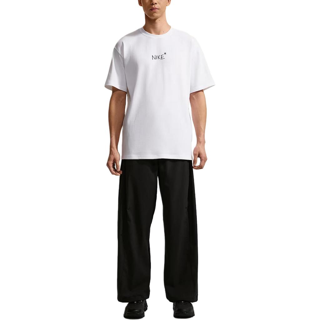Nike Sportswear T Shirts Men's White Crew Neck Moderate IV2646-100