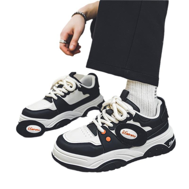 New Men's Sneakers Korean Edition Fashion Versatile Casual Board Shoes Comfortable Soft Bottom Breathable Sports Running Shoes