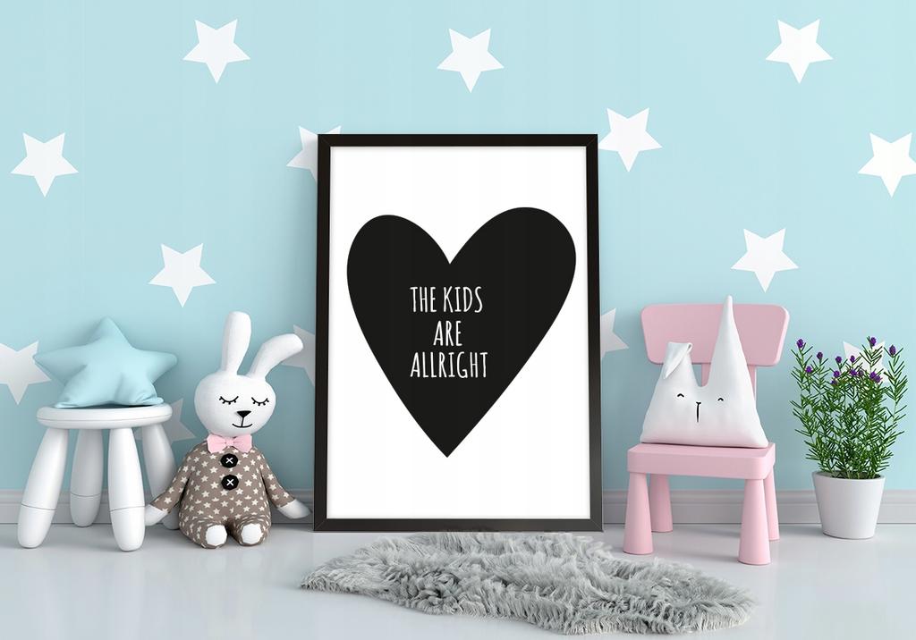 Picture poster In a frame A4 cm Kids PD020