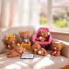 Newly Launched Super Cute and Easy-to-hold Bear Resin Figurine Creative Handicraft, Cute Pellet Tableware, Vehicle-mounted Tableware