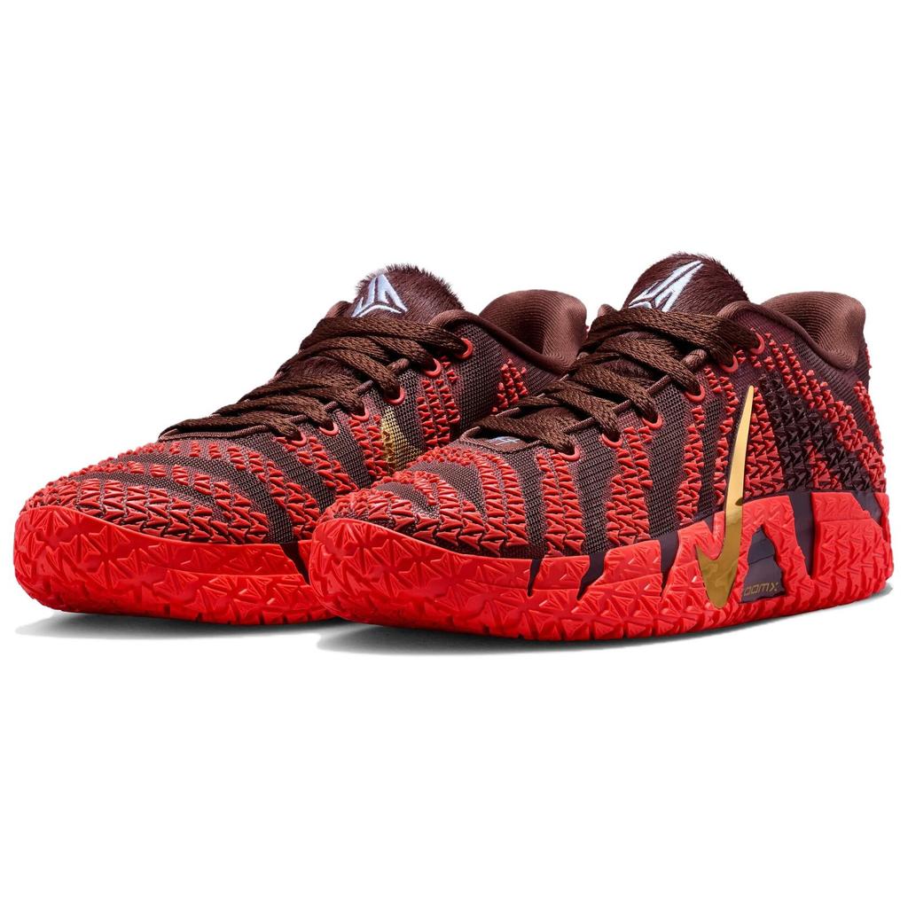 Nike Ja 3 EP Year of the Horse Men Sneakers Red Lt-Chocolate Mtlc-Gold-Silt-Red IB6509-200
