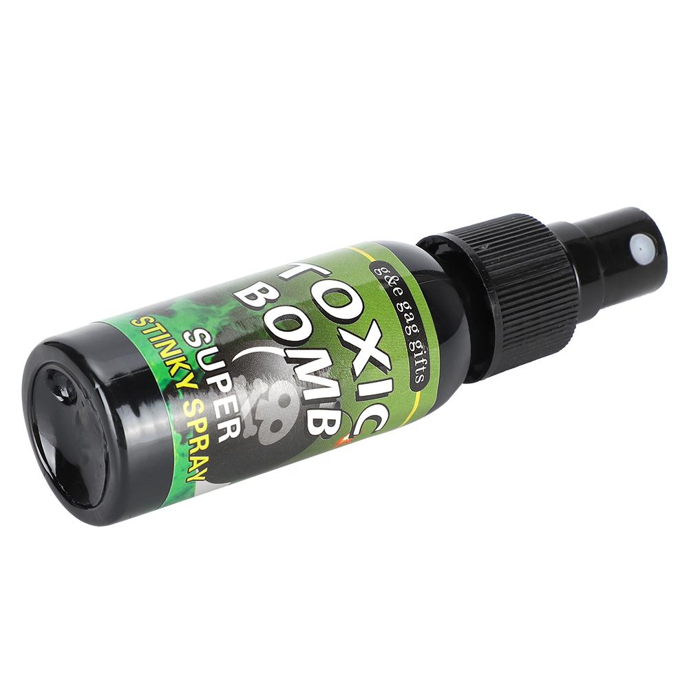 Halloween Prank Joke Toys Fart Odor Smelly Spray Bottle Props Gifts For Children KidGreen and Black