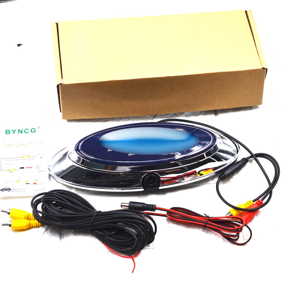 CCD 170 Degree Car Rear Front Side View Camera Parking System Reverse with logo for FORD Ranger T6 T7 T8 XLT 2012-2019
