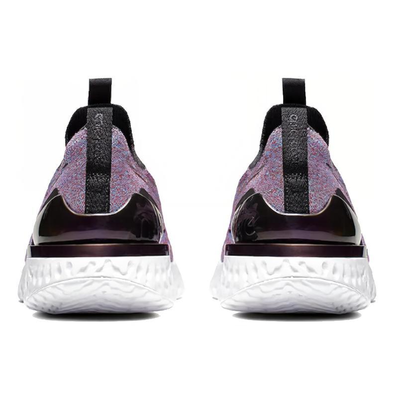 Nike Epic React Moc Flyknit Black University Red Hyper Jade Sneakers BV0417-002