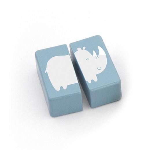 Polarbee Wooden Animal Block Puzzle, Korean Popular Puzzles