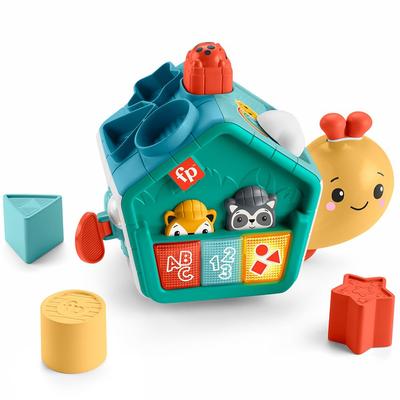 Mattel Finger Play and Bilingual Caterpillar Months and HJP00 Fisher-Price Discovery! [Baby Toy] [Educational, Numbers, English, Blocks, Matching] [9