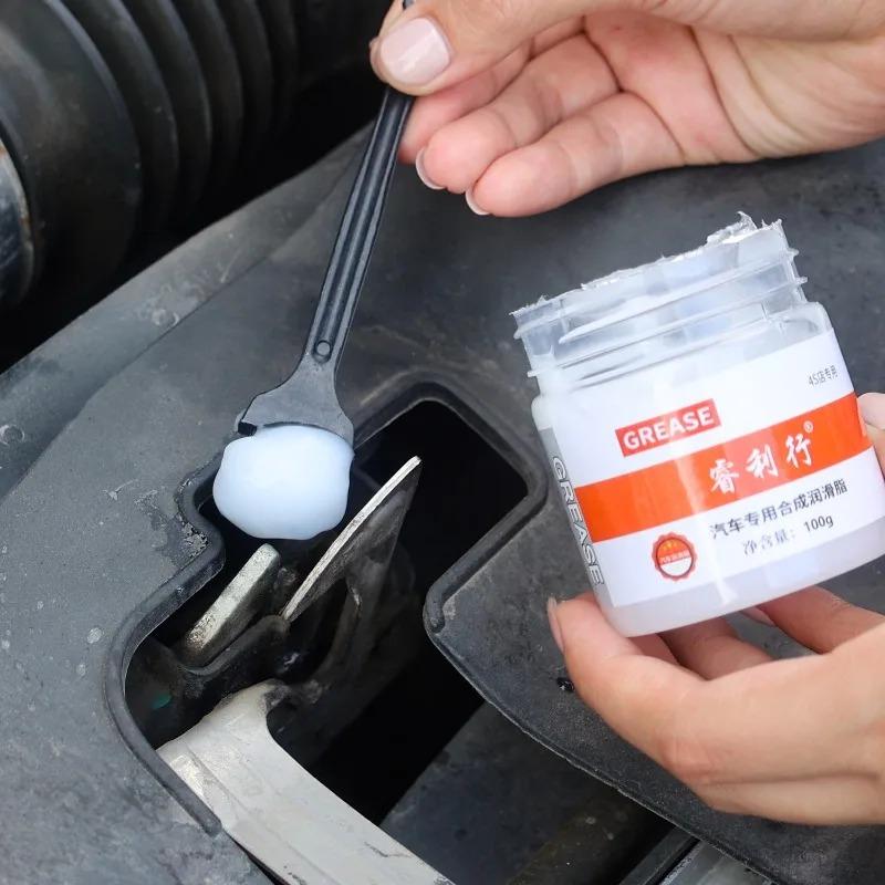 100g Car Grease Lubricant Waterproof Reducing Friction Lubricant for Mechanical Maintenance Bearing/Gear Lubrication Accessories