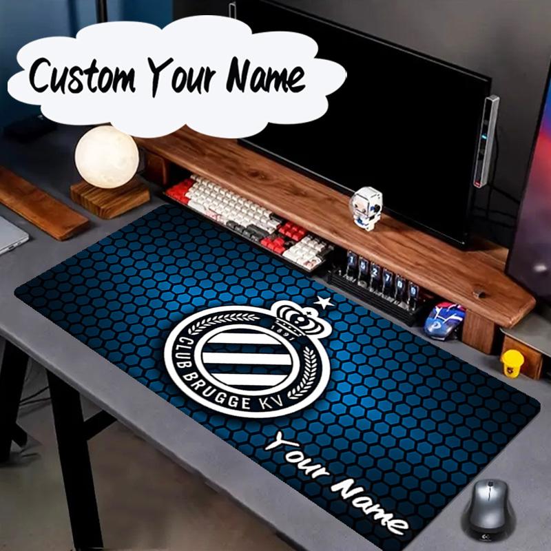 Custom Name Mouse Pad Golden Club Atletico Emblem Mouse Pad, Gaming Mouse Pad, Keyboard Pad, Desk Decor for Computer Notebook Fan Birthday Gift