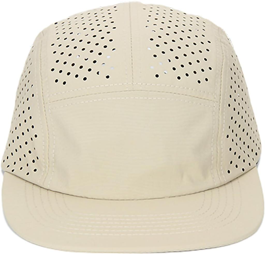 Laquest Mesh Jet Cap Camp Simple Cap, Five-Panel Low-Profile, Men's/Women's (Size M, Black)