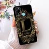 Transparente Schutzhülle für Realme RMX2101 und Realme C17, luxuriöses Design mit Kronen- und AZ-Schriftzug, 2D-Flachmuster, weiches Gehäuse für Realme C17