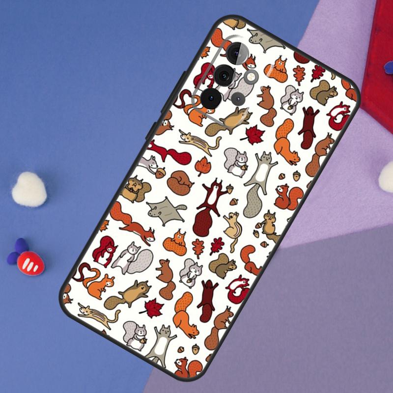 

Cartoon Animal Squirrel Case For Samsung Galaxy A55 A35 A32 A12 A22 A52 A06 A54 A34 A14 A56 A36 A26 A16 A13 A53 A15 Samsung A54 5G