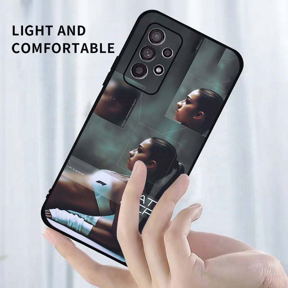 Singer T-Tate M-McRae Phone Case For Samsung S25,S24,S23,S22,S21,S20,S10,Ultra,Plus,Lite,FE,Soft Silicone Black Cover