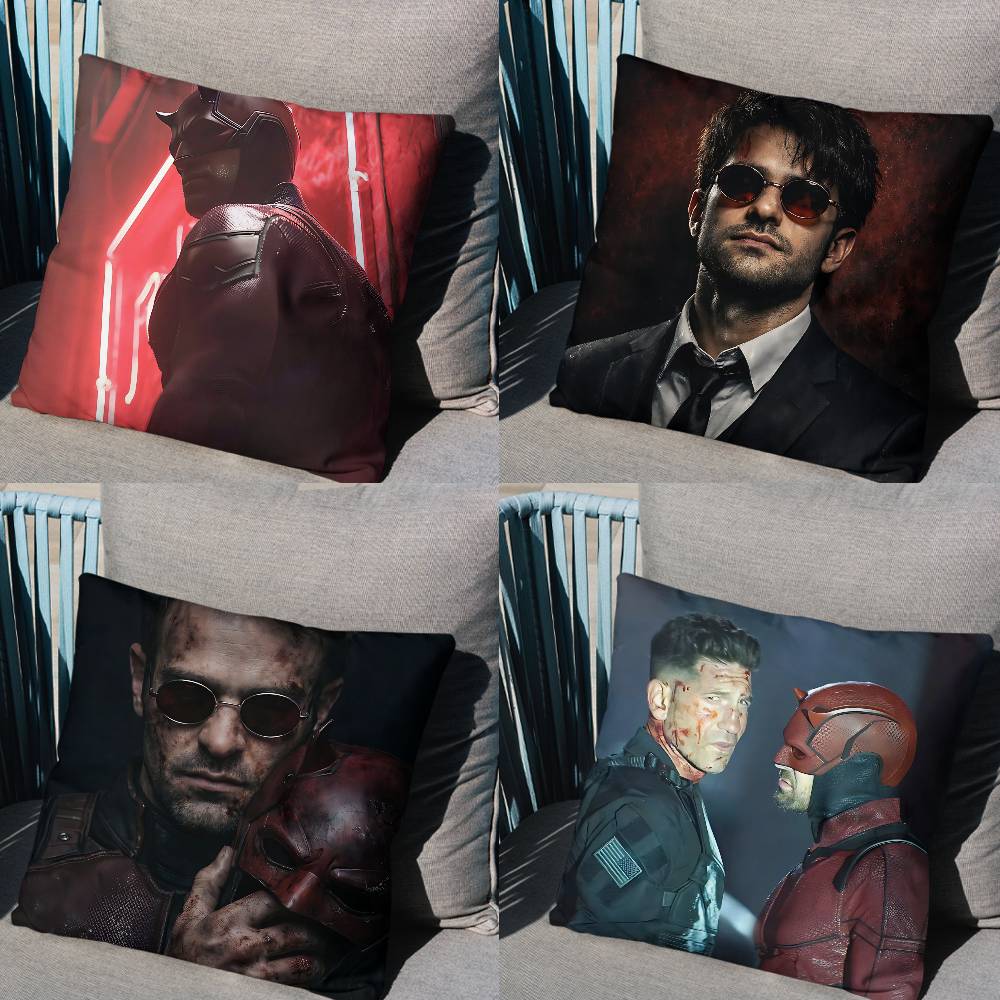 Handsome moive MMatt Murdock Pillow Case Sofa Living Room Bedroom Headboard Backrest Cushion Square Cushion Nap Time
