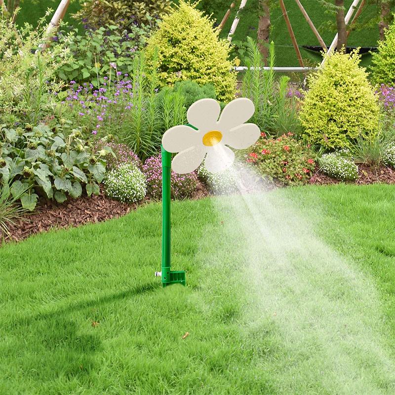 Sun Flower Sprinkler Showerhead Water Dispenser Shaking Showerhead Water Dispenser Garden Children's Play Lawn Garden Sprinkler