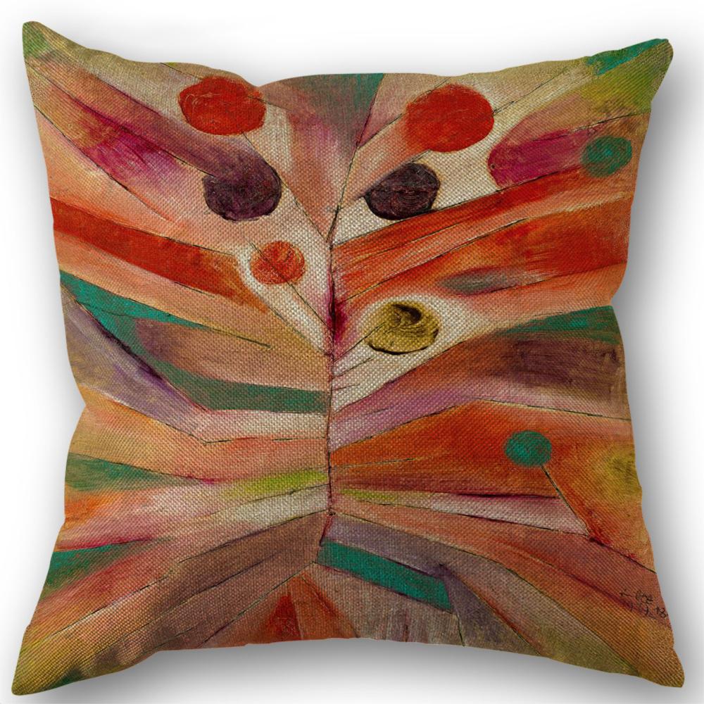 Color CD Pattern Pillowcase Wedding Decorative Linen Pillow Case For Home Pillow Cover 45X45(One Sides)