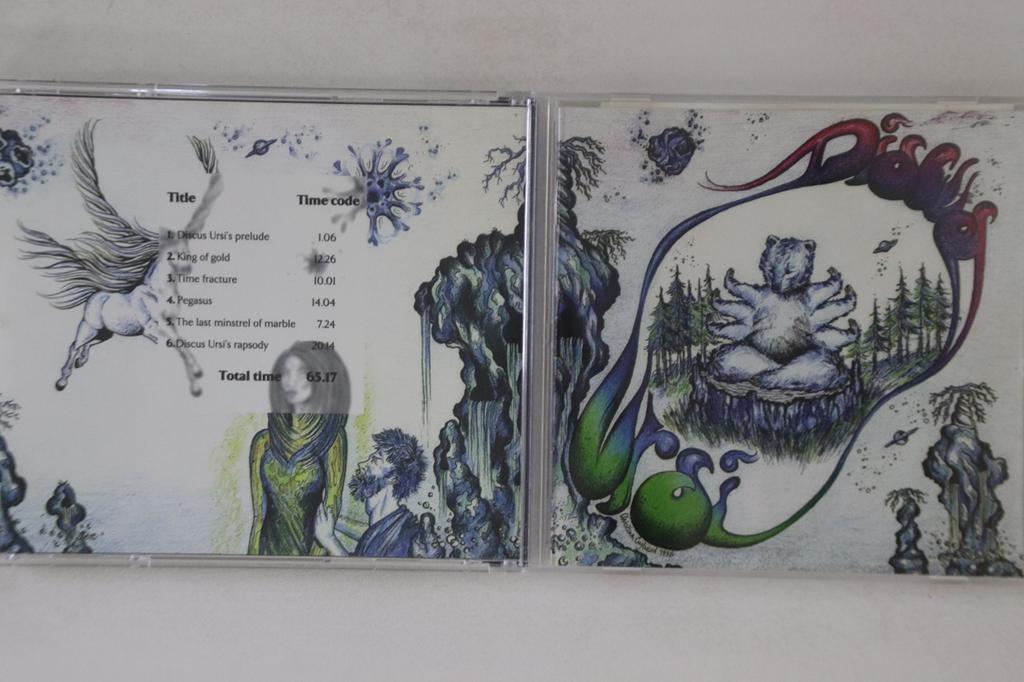CD BJORN JOHANSSON - Discus Ursi's DU1 DISCUS URSI'S 1998 Sweden Rock Used