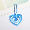 Hollow Heart Pendants Photo Album Decoration Key Chain Album Pendant Keychain Keyring Bag Key Decoration