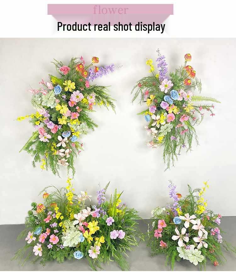 Monet Garden Mori Style Artificial Flower Row for Weddings and Displays