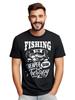 Fishing Is Cheaper Than Therapy T-shirt - Reel In the Laughs! Funny T-shirt, Uni