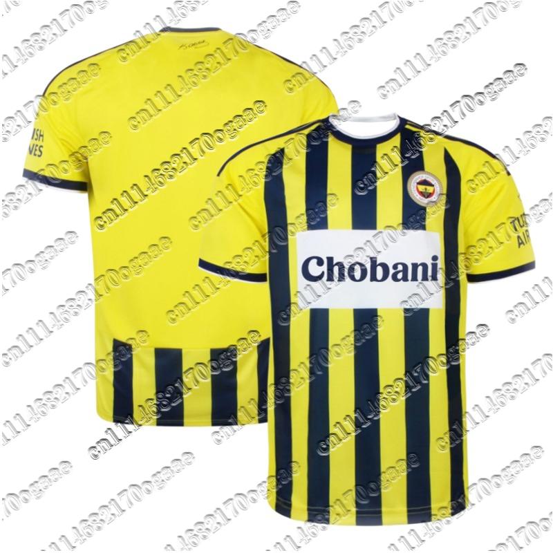 Erkek Y2K Oversize Takım Taraftar Futbol Forması Fenerbahçe İç Saha Forması