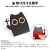 Koongloong Sticker Cat Car Emblem Cat 3D Cute Decoration Car