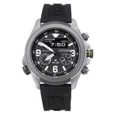 Promaster Land 35th Anniversary Chronograph Black Dial Eco-Drive JV1007-07E 200M Men's Watch