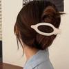 Matte Hair Claw Clip Barrette Duckbill for Women Fashion Crab Acrylic Hairpin Ponytail Hairgrip Girls Hair Accessories Headwear