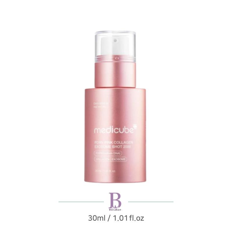 

Medicube PDRN Розовый Коллаген Экзосома Шот Ампула 2000 / 30мл