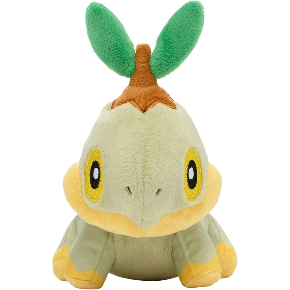 

Pokmon Center Original Pokmon Fit Plush Toy Turtwig 14.6x10.3x14.5 cm
