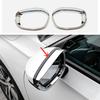 For Honda Civic   Chrome Rearview Mirror Rain Eyebrow Cover