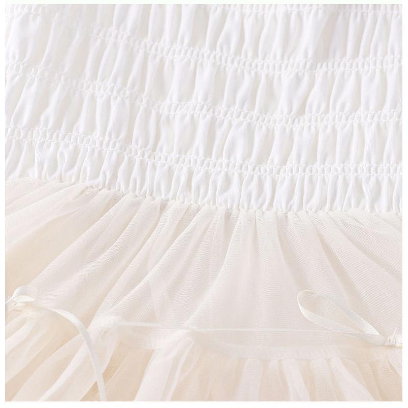 Girls' Strap Dress Summer New Style Baby Girl Children'S Day Bowknot Dress Princess Dress