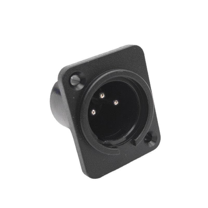 Kunststoff XLR 3-Pin Stecker & Buchse, Gerader Pin