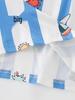 2026 New Kids Cartoon Striped Short Sleeve T-Shirt - Spring/Summer Style
