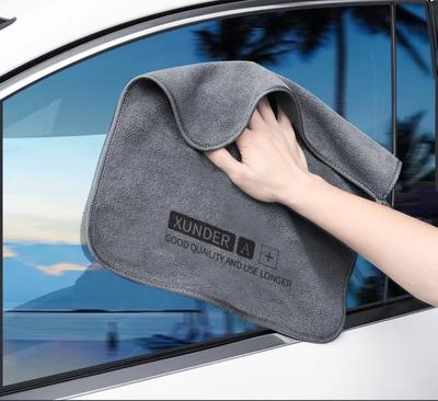 6/1PCS Microfiber Car Washing Towel Auto Cleaning Drying Cloth Hemming Care Detailing Cloths Water Absorption Car Rag Clean Tool