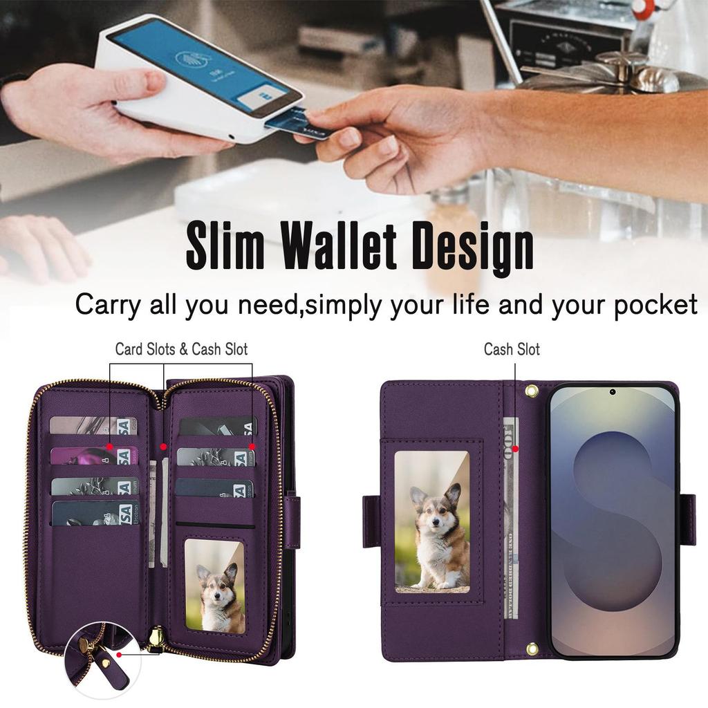Pixel 10 Pro XL Luxury Crossbody Quilted Wallet Case for Pixel 10A