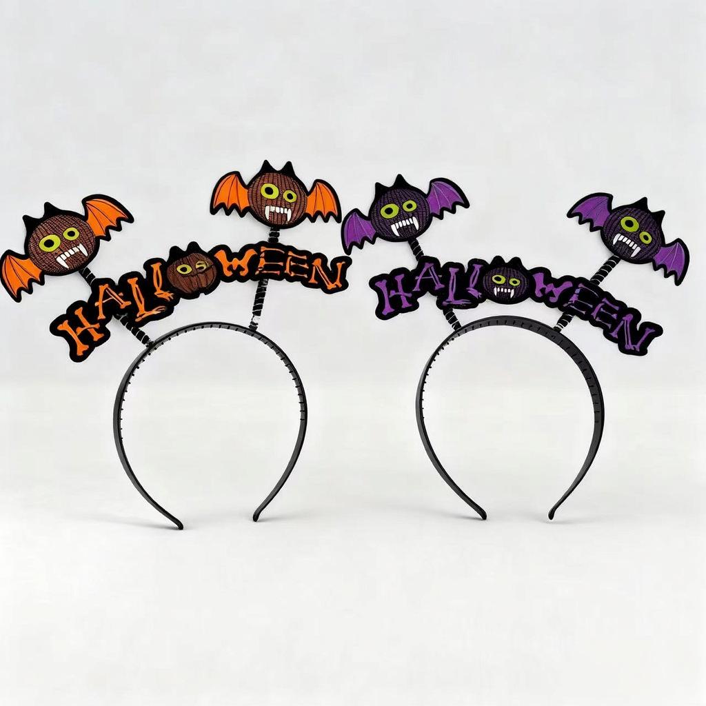 Peng Ge Halloween Devil Letter Headband for Festival and Party Masquerades