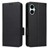 BLU G53 Leather Case: Flip Cover with Card Slot, Lanyard, and Lychee Pattern.