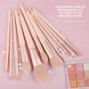 11 Concubine Smile Makeup Brush Set, Soft Hair Loose Powder Brush, Eyeshadow Brush, Beginner Learning a Full Set of Beauty Tools