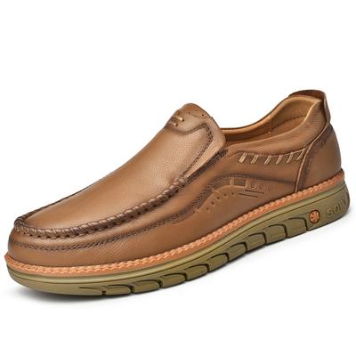 2024 Frühling Herbst Heißverkauf Herren Outdoor Wanderschuhe Handgefertigte Sohle Rutschfest Herren Oxford Schuhe Hochwertige Slipper