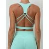 Cross Back Brushed Nude Feel Bra Sports Underwear