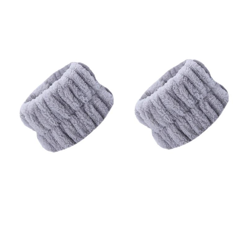 2/4/8PCS Reusable Wrist Washband Microfiber Wash Towel Band Wristband for Washing Face Women Girl Yoga Sport Wrist Sweatband