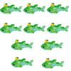 Pack of 10 Ocean Themed Resins Animal Figures for Aquariums Decorations and Children Room Decoration Miniature Whale Sea Hares