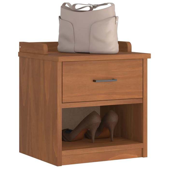 VidaXL Hallway Bench SANDNES 45x40x50 Cm Solid Pine Wood, Bench, Entryway Bench, Shoe Bench, Hallway Bench, 4010445