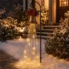 Christmas Bell Garden Light Outdoor Hanging Decorative Light for Yard Patio