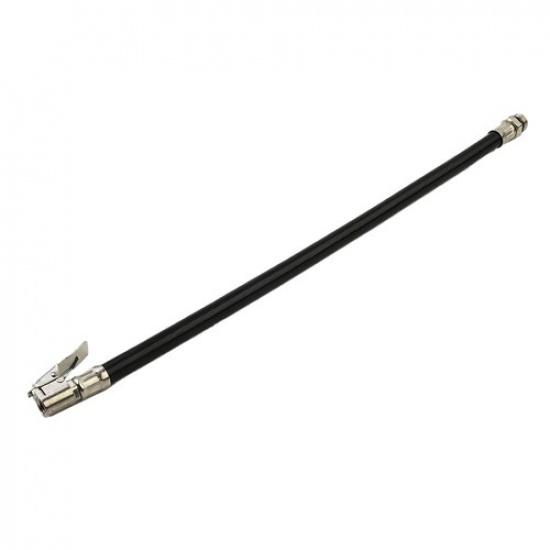Tire Hose Pump Tire Inflatable Hose Length 375mm Pump Gauge Hose Connector