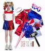 [JMOCD] Harley Quinn Cosplay Costume Halloween Cosplay Fancy Dress Joker Costume Performance Outfit Festival Costume School Festival Performance