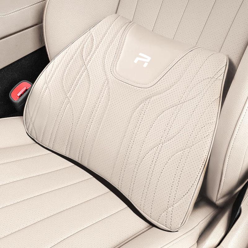 Feifan Car Headrest with Lumbar Support: Memory Foam Neck and Seat Cushion